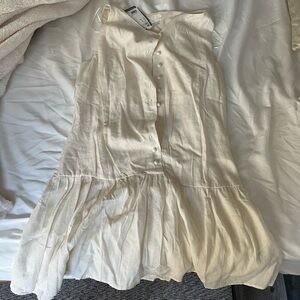 BNWT H&M Linen Blend Dress